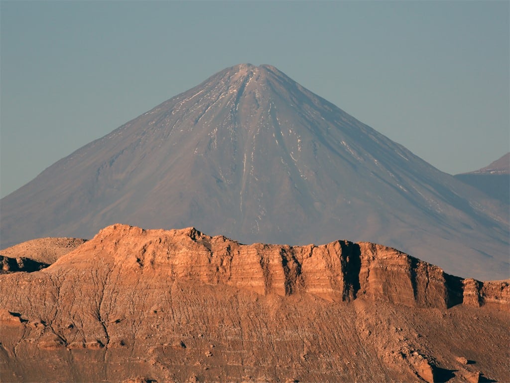 Volcan Licancabur en Bolivie