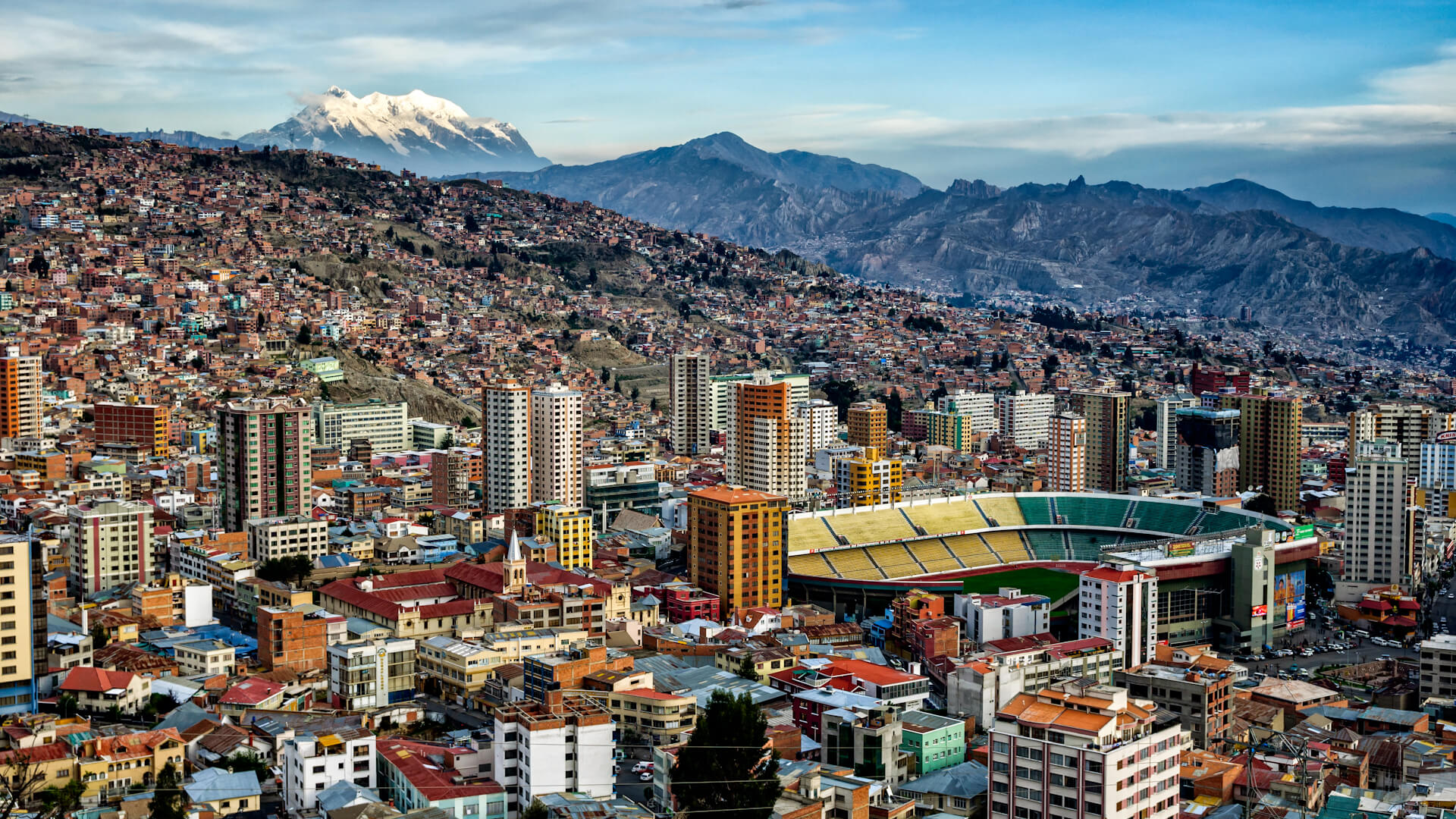 La Paz, ville étourdissante de Bolivie