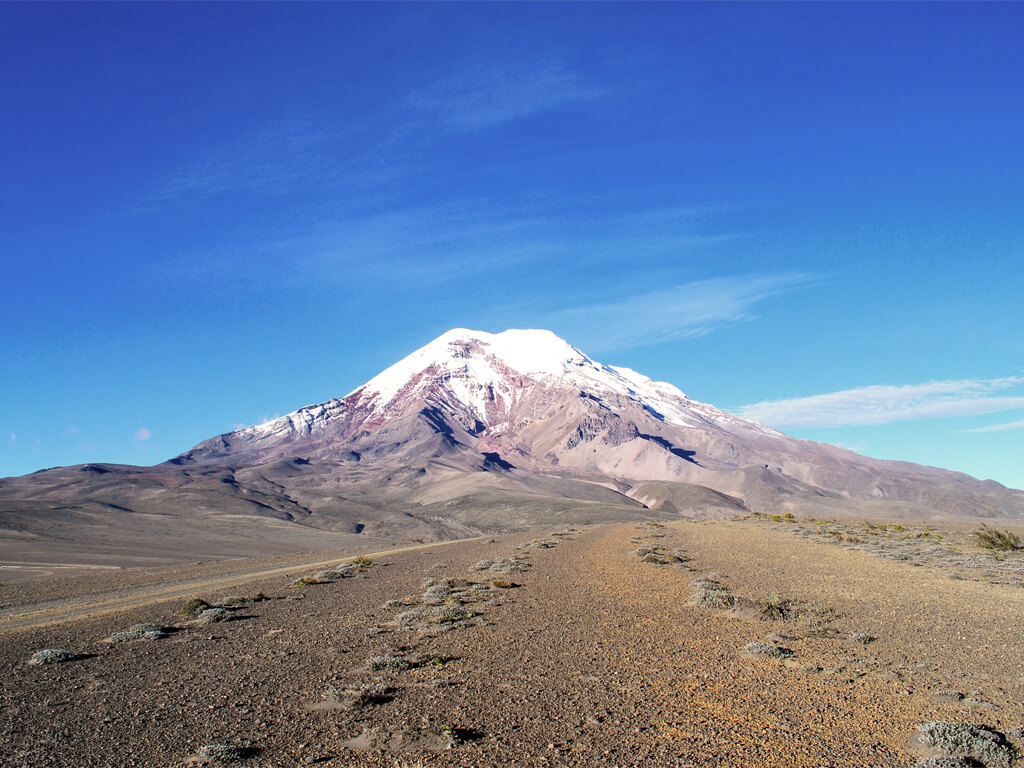 Volcan Chimborazo en Équateur